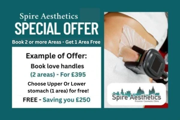 Fat Freezing Promotion Byfleet from Spire Aesthetics - Book Today!