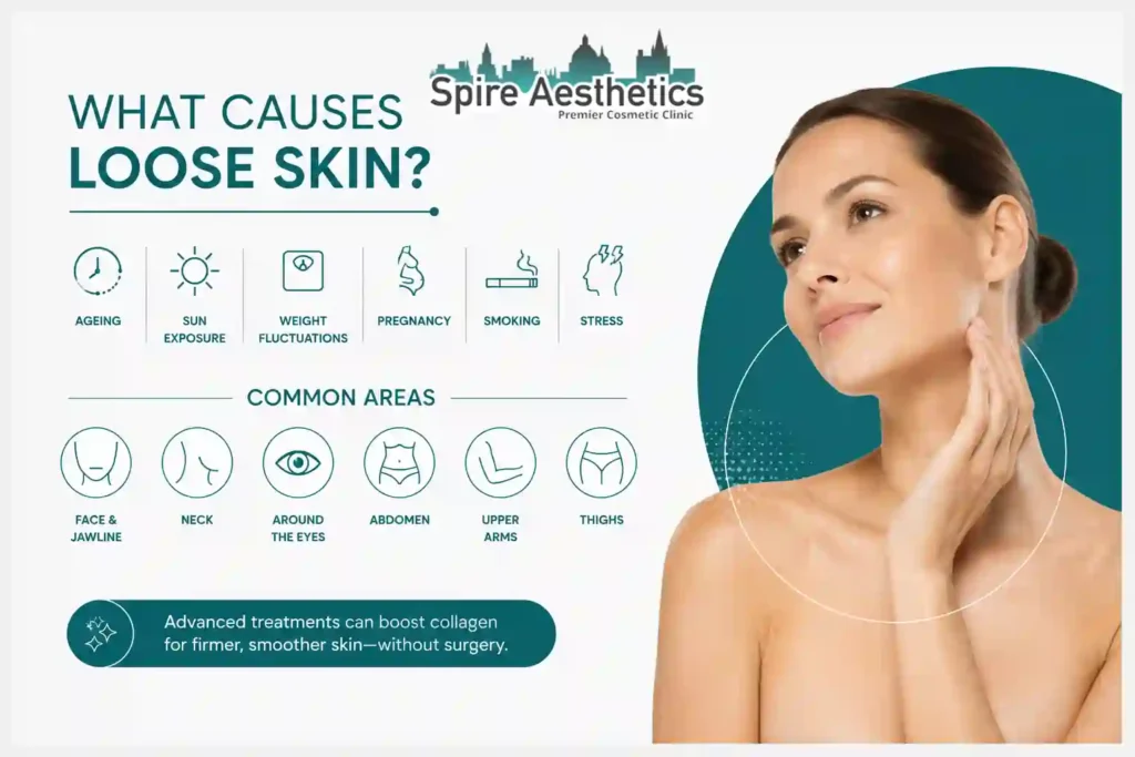 What Causes Loose Skin in the First Place Byfleet?
