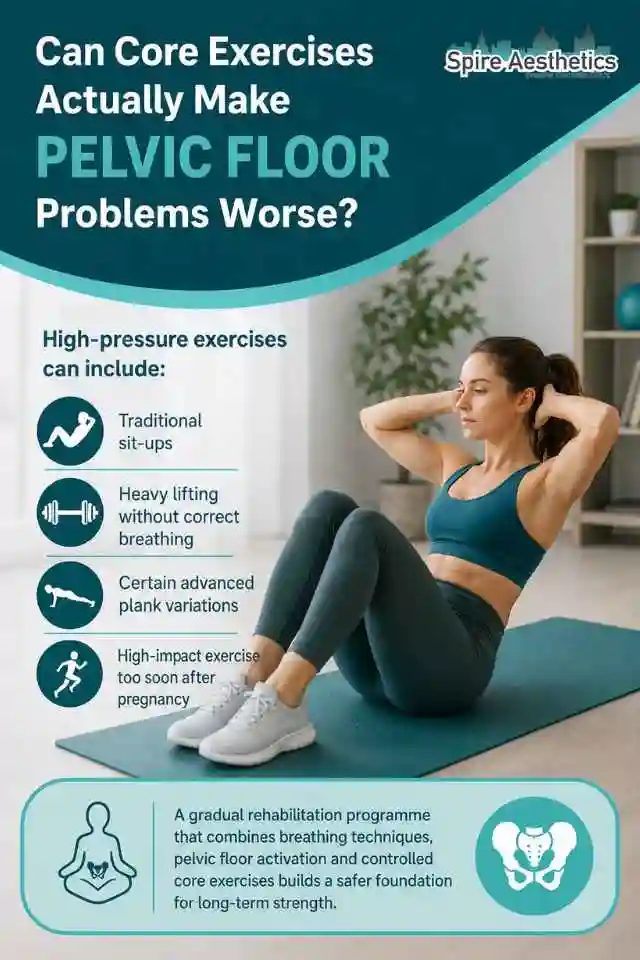 Can Strengthening Your Core Alone Actually Make Pelvic Floor Problems Worse Byfleet?
